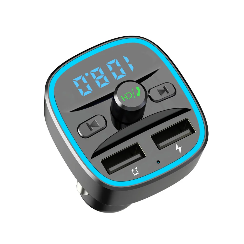 

Handsfree Wireless FM Transmitter USB Charger Blue Tooth Receiever