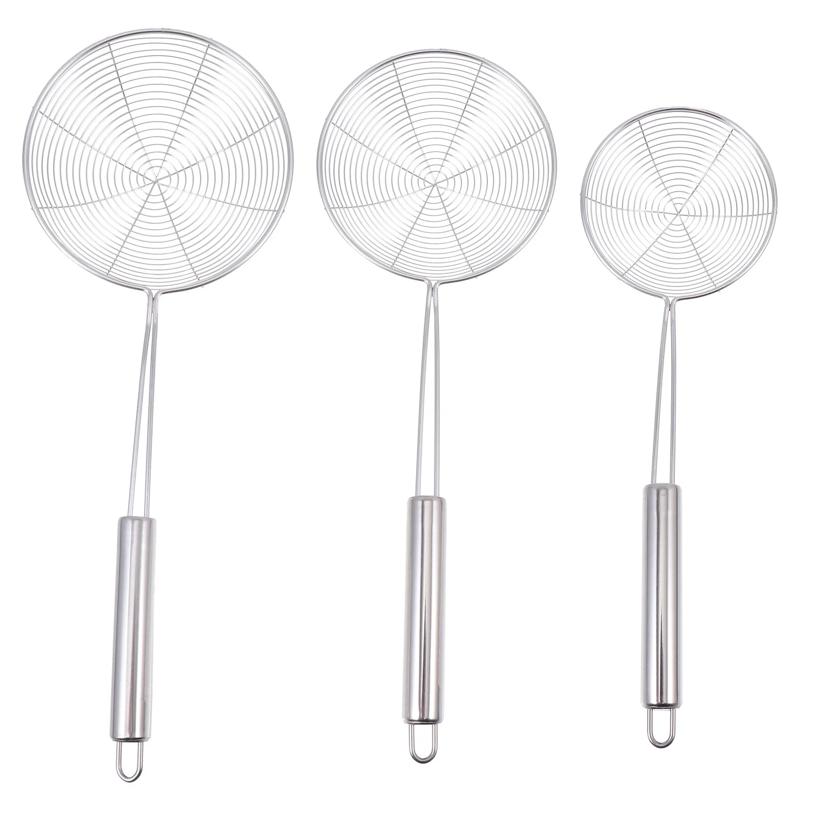

Spoon Strainer Skimmer Cooking Pasta Fat Pot Hot Colander Mesh Sieve Oil Scoop Wire Kitchen Metal Slotted Spider Ladle Asian