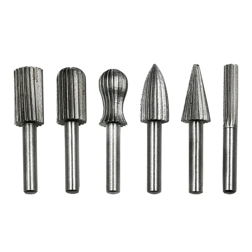 

File Bits Drill Kit Rotary File CNC Engraving Bit Carbide Cutter Electric Grinder Grinding Metal High Speed Steel