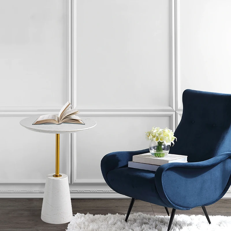 Рисунок 4 - Однотонный круглый мраморный дизайнерский