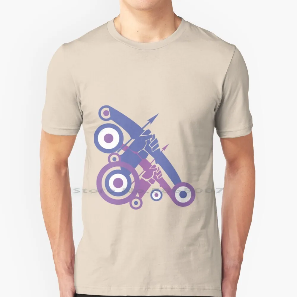 

Take Aim T Shirt 100% Cotton Hawkeye Comics Comic Book Geek Graphic Novel Clint Barton Hawk Eye Purple Big Size 6xl Tee Gift