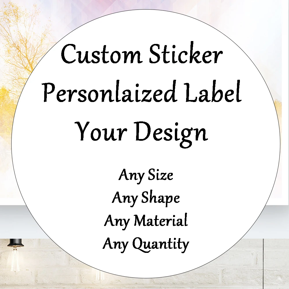 

Custom Scrapbook Sticker Vinyl Kraft Personlized Logo Waterproof Transfer Adhesive Paper Tag for Cosmetic Bottle Label Package