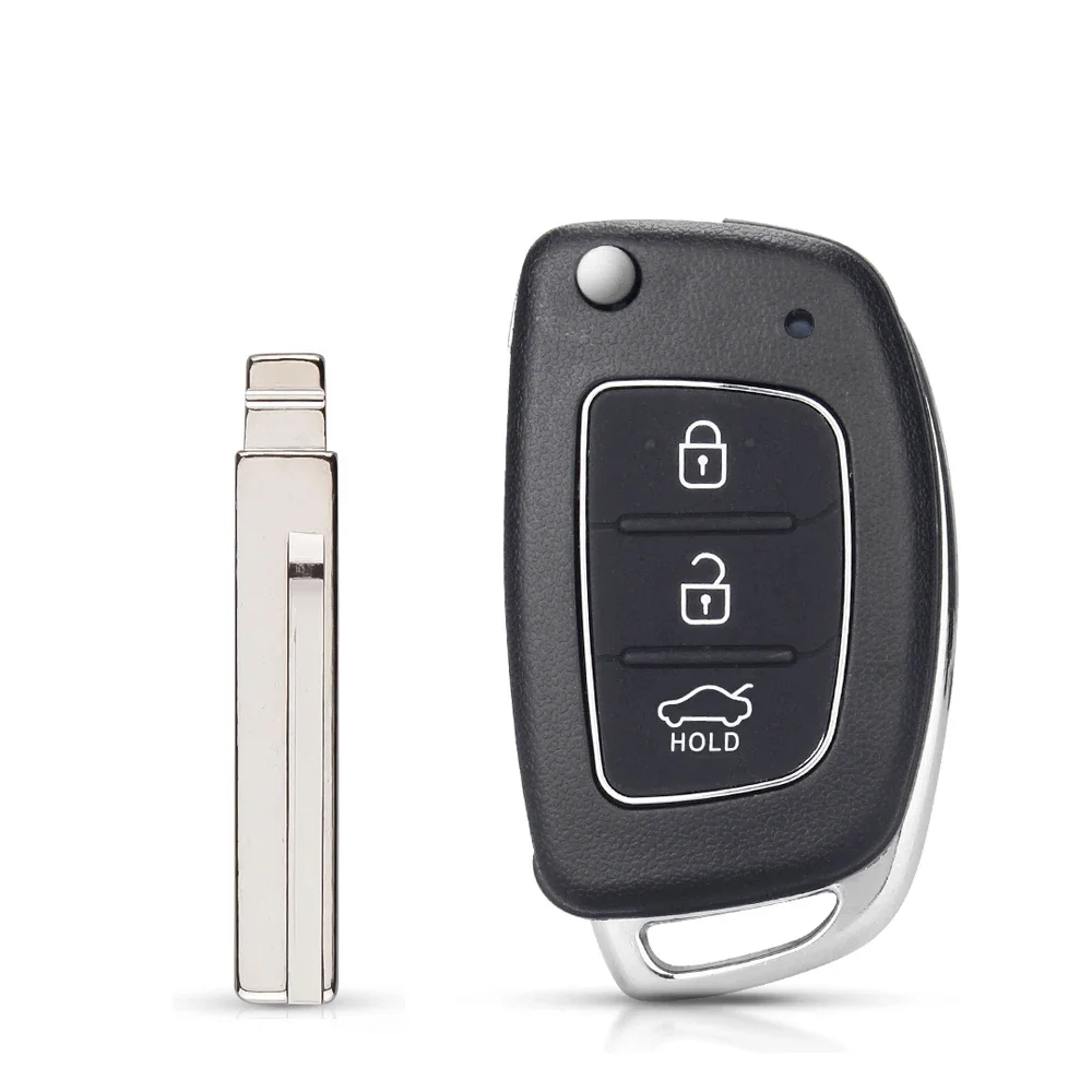 

Складной автомобильный ключ KEYYOU с 3 кнопками для Hyundai Solaris IX35 IX45 HB20 Verna Solaris