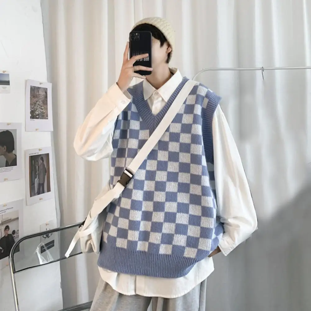 Популярный свитер жилет Молодежный пуловер плотная теплая школьная форма для