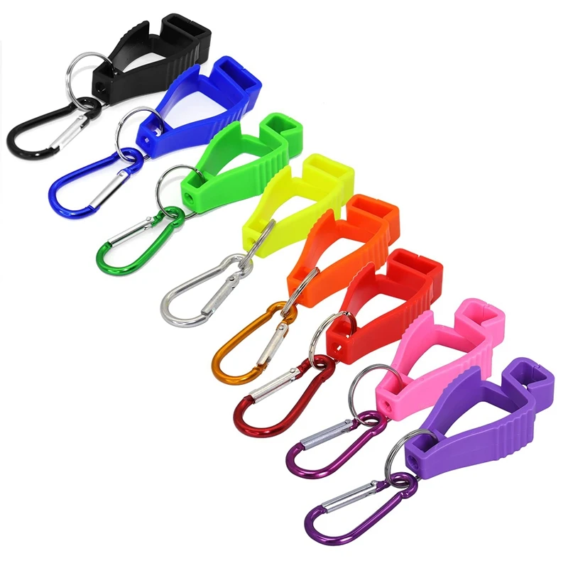 

8 Pcs Glove Clips For Work Glove Holders For Construction Worker Guard Labor