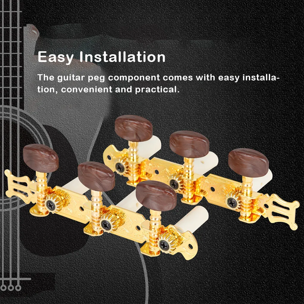 

2pcs Guitar Tuning Pegs Tuner Peg Machine Head Instrument Components