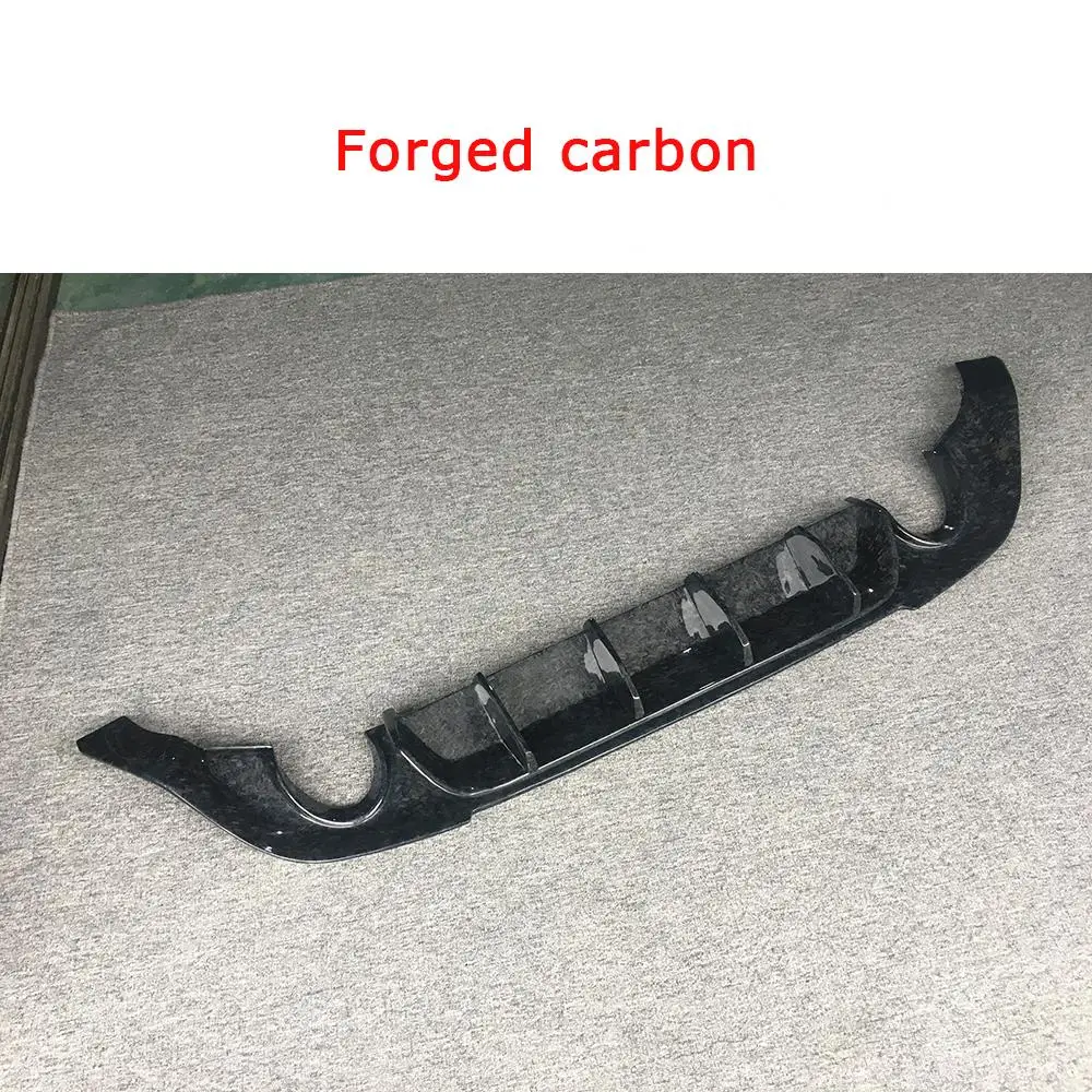 Задний бампер из углеродного волокна подходит для VW Golf 7.5 MK7.5 Standard и GTI 2017 2018 2019