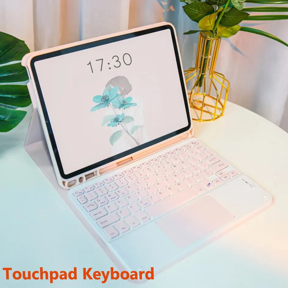 Чехол для клавиатуры IPad Pro 13 2024 7th Air 5 2022 10 9 4/3 2020 2018 2 11 7 2021 6/7/8/9/10th Gen
