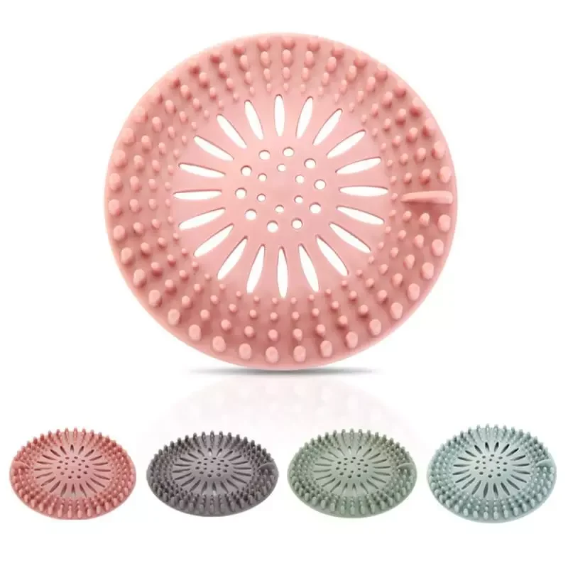 

2023NEW New High Quality Bathroom Kitchen Waste Sink Strainer Hair Filter Drain Net Catcher Cover-Stopper Kitchen Bathroom Suppl