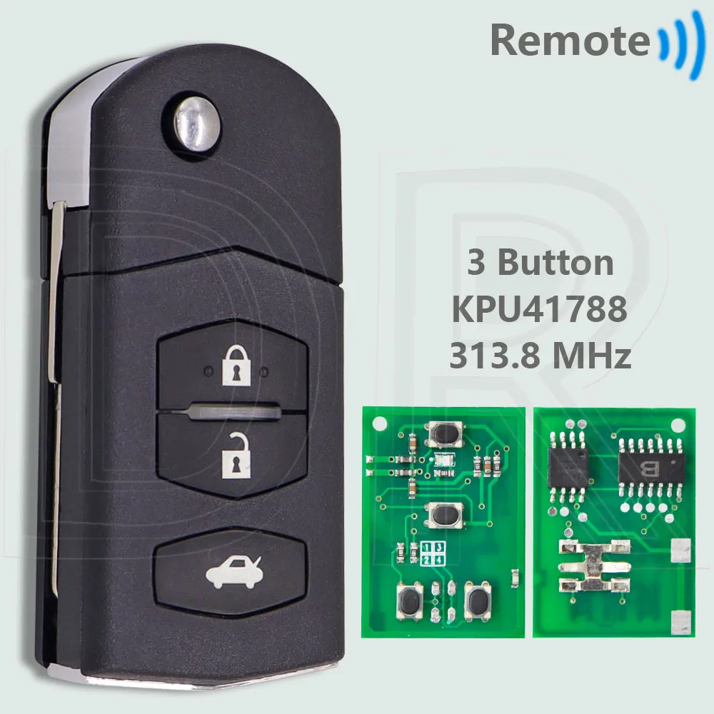 

DR KPU41788 SKE126-01 BGBX1T478SKE125-01 4D63Chip 313,8/315/433 МГц Автомобильный дистанционный ключ для Mazda 2 3 5 6 8 M2 M3 M5 MX-5 M6 CX-7 CX-9