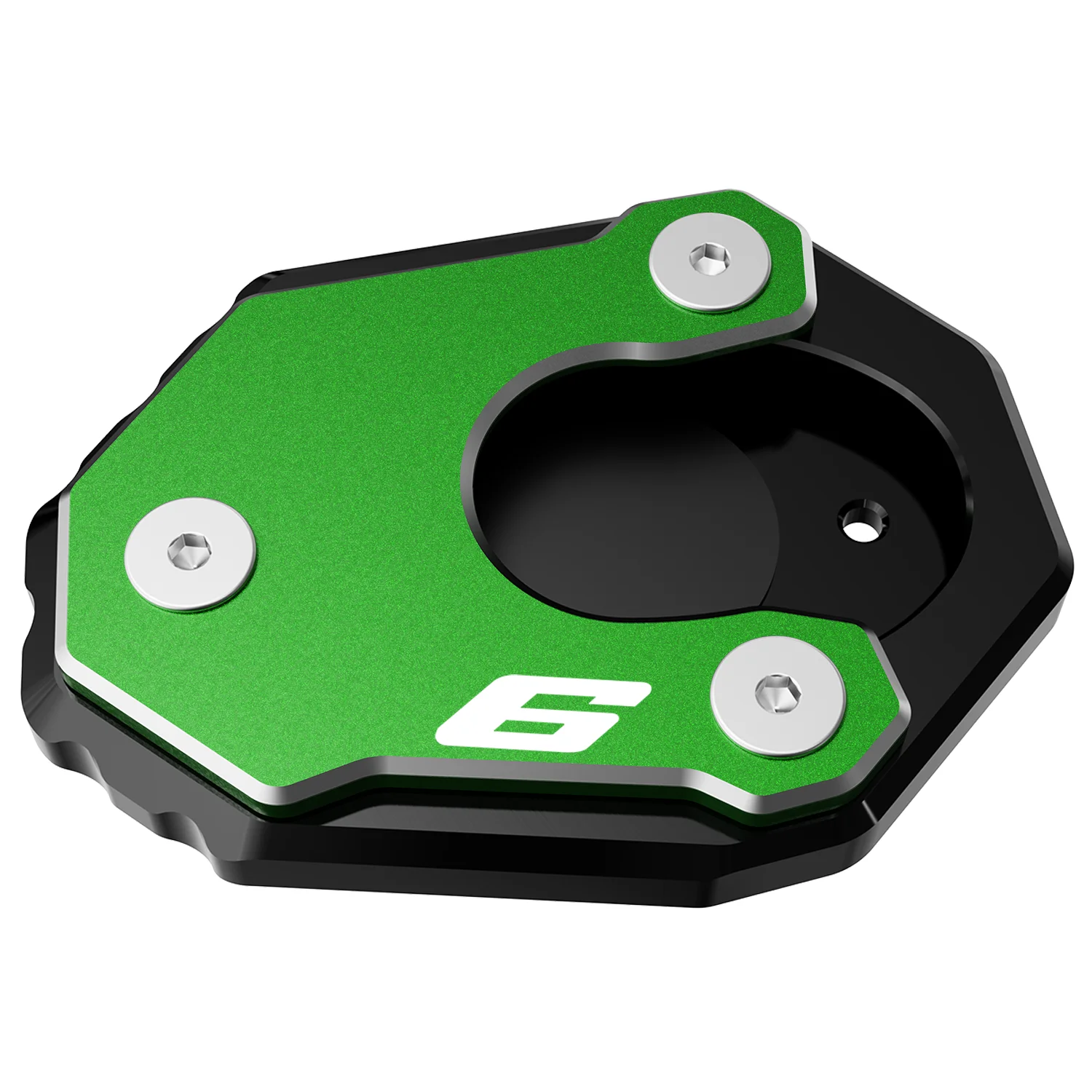 

Для Kawasaki ER6F ER6N cr6f cr6n ER-6N ER-6F ER 6N 6F 2009-2016 подставка для мотоцикла, увеличительная пластина, удлинитель боковой подставки с ЧПУ