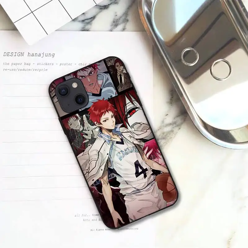 Баскетбольный чехол для телефона Akashi seiпрору Kurokos iPhone 11 12 Mini 13 Pro XS Max X 8 7 6s Plus 5 SE XR -
