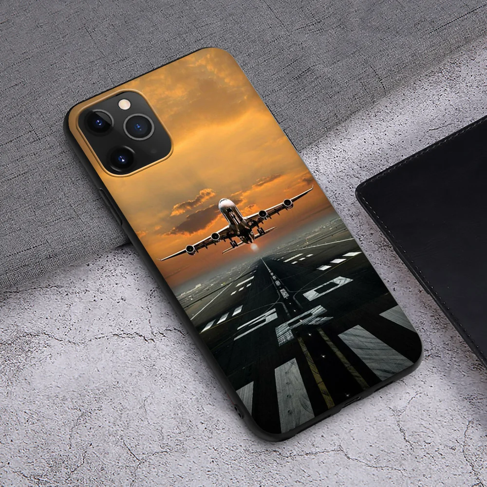 Мягкий чехол SA1 Airplane Red Space для Huawei Nova 5T 4E 3i 3 2 2i Y6 Y6P Y7 Y9 Honor 20 20s 9X 7C Prime Lite 2019