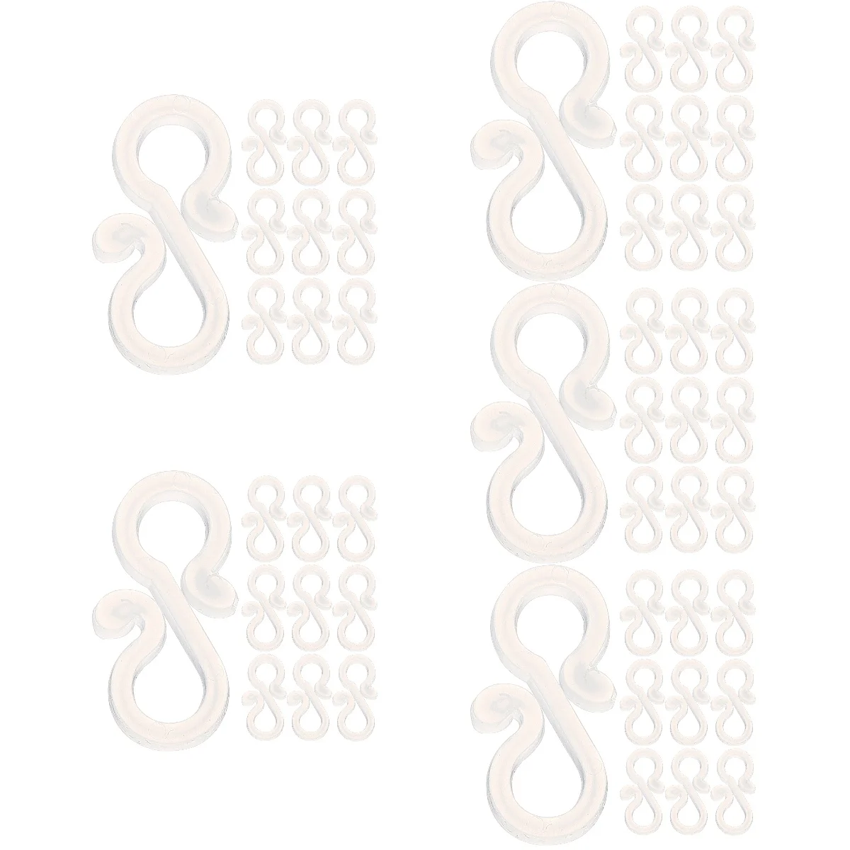 

500 pcs Outdoor Clips Christmas Clips Christmas Hooks Gutter Clips Hanging Gutter Clip