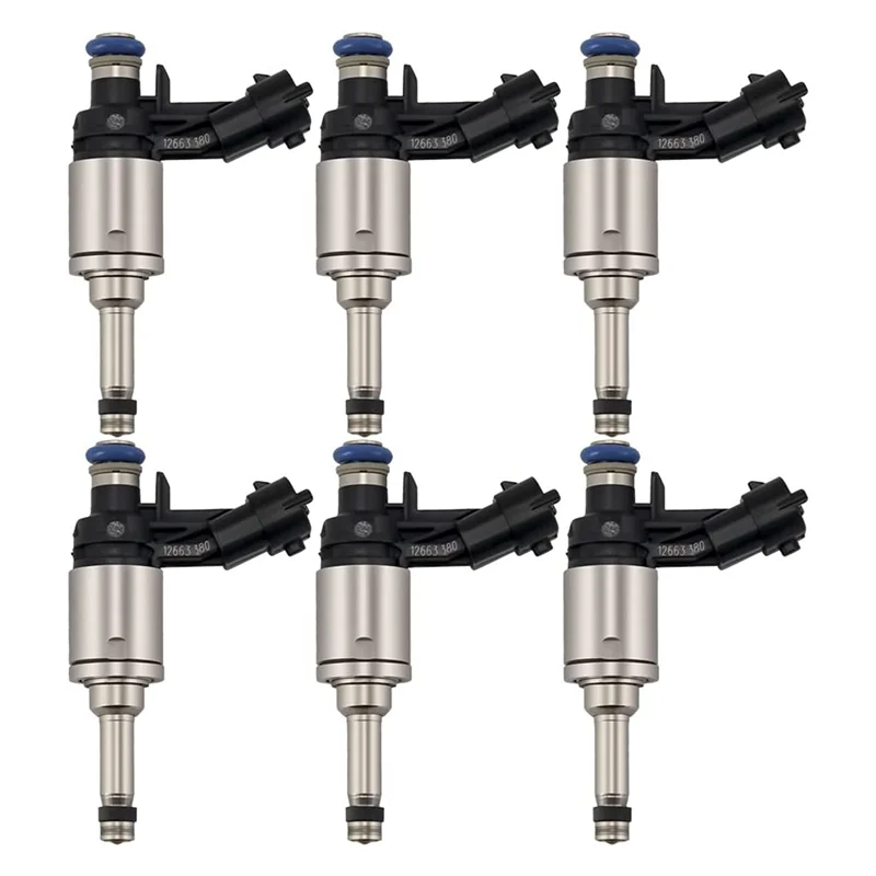 

6X Fuel Injector 0261500303 for 12-17 Buick Enclave Chevy Traverse GMC Acadia 3.6L 12663380