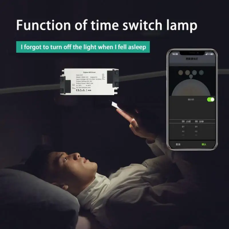 

Умный скрытый модуль регулировки яркости Tuya WiFi On-Off 1/2 Way Dual Control Zero Fire Switch, пульт дистанционного управления для Alexa