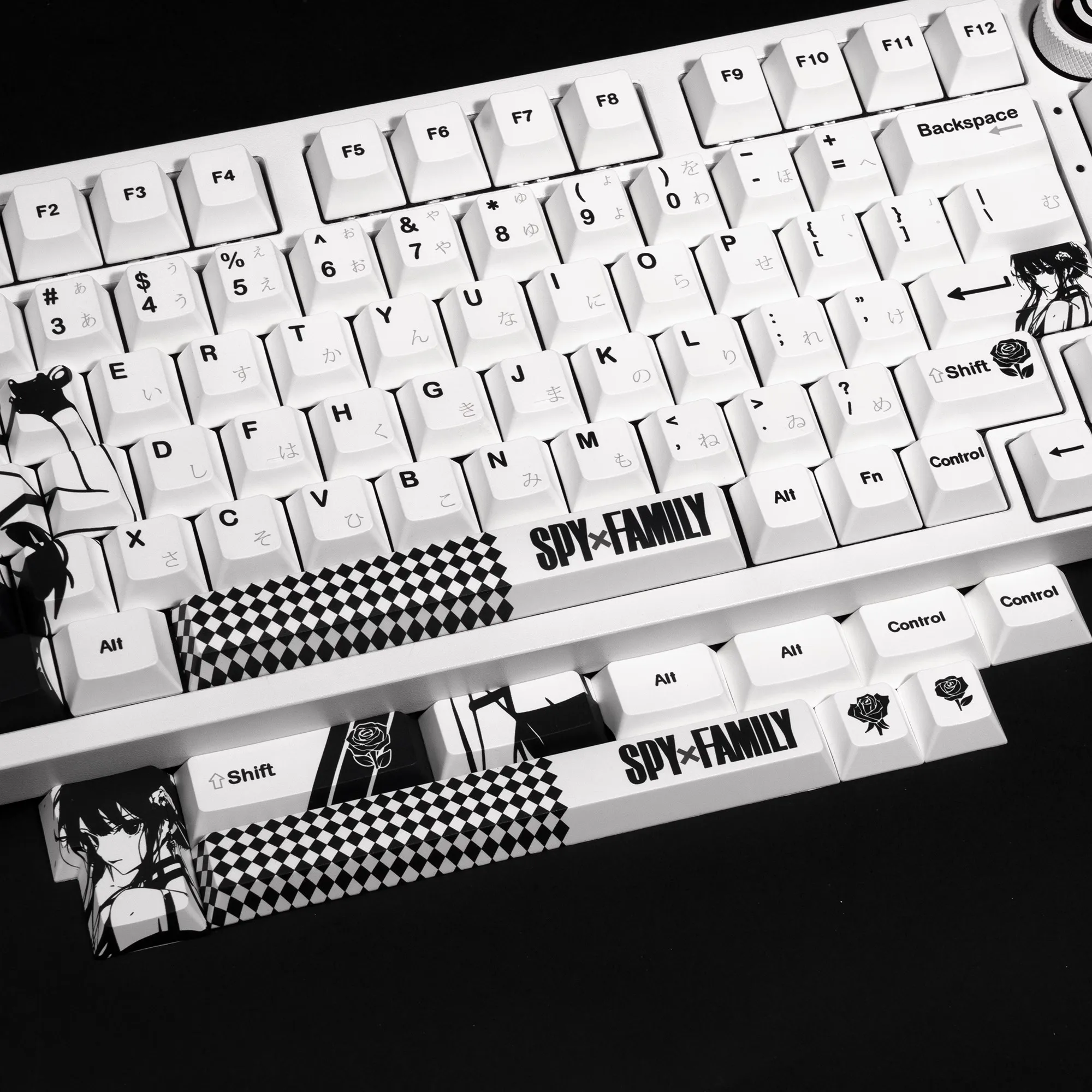 Xvx Spies Play House Keycap Pbt Японские оригинальные колпачки для клавиш Термосублимационная