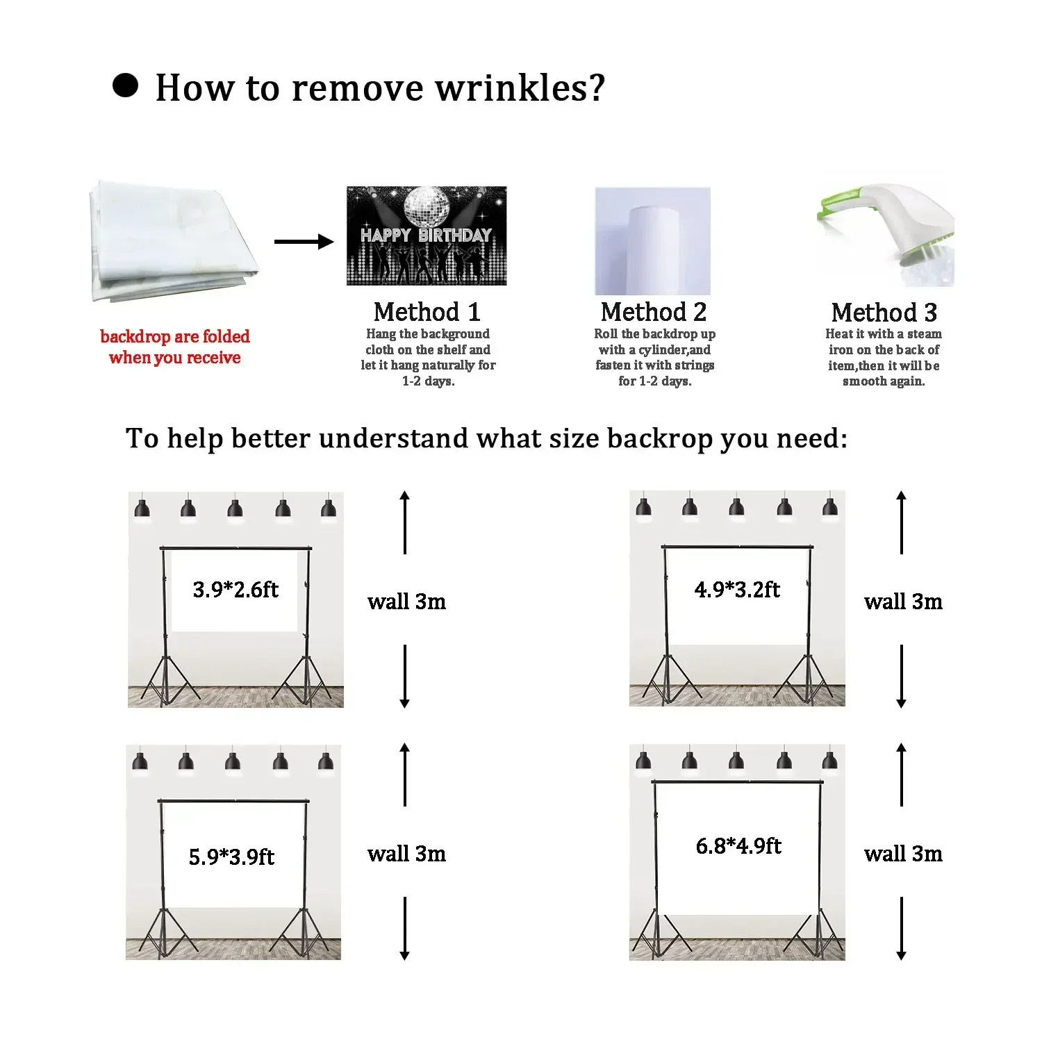 Черный фон для дискотеки с блестящими фотографиями в стиле ретро днем рождения