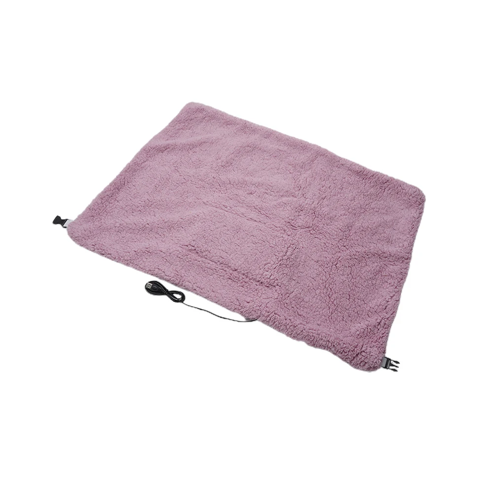 

USB Electric Blanket Heated Shawl Wearable Multifunctional Portable Flannel Cashmere 60*80cm/23.6*31.5in For Travel Home Office