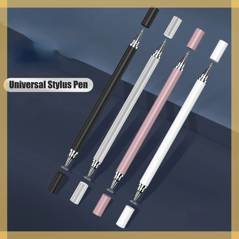 

Universal 2 in 1 Stylus Pen Drawing Tablet Capacitive Screen Caneta Touch Pen for iOS Android iPad Smart Pencil Accessories