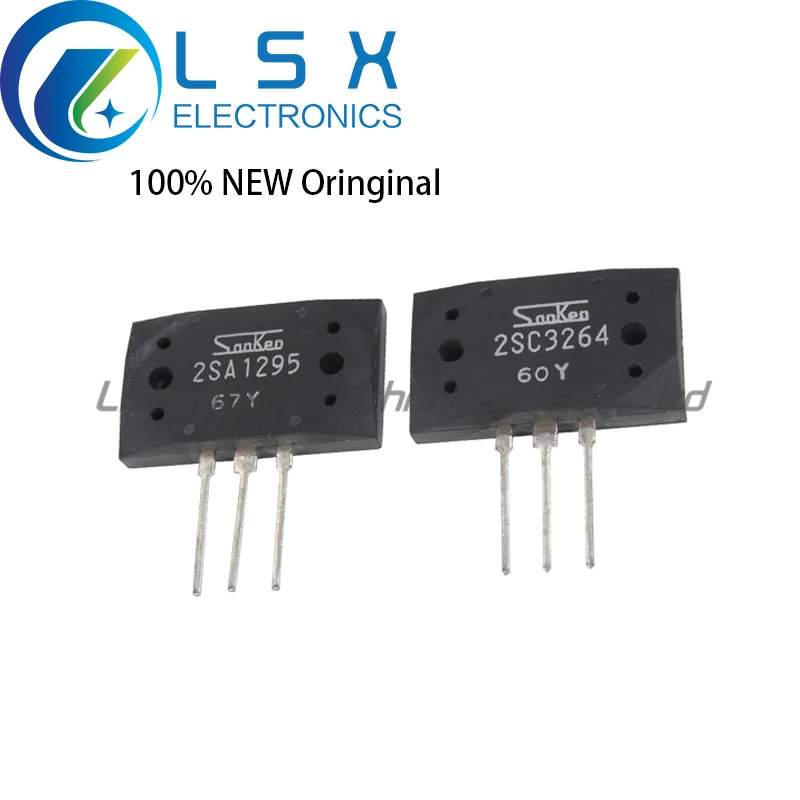 

1Pairs(2PCS) 2SA1295 A1295 + 2SC3264 C3264 TO220 Original On stock