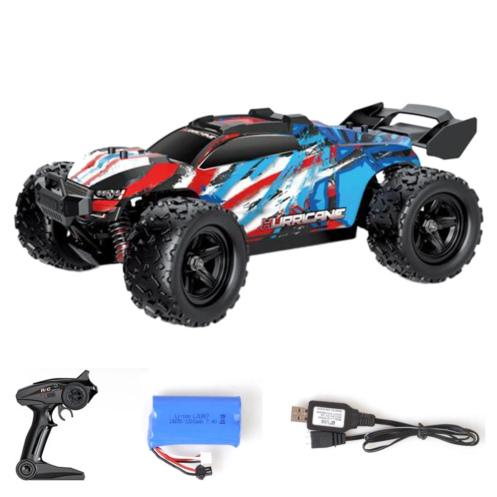 

RC Car Model Proportional Control Big Foot Truck RTR Vehicle HS 18321 18321 1/18 2.4G 4WD 36km/h Outdoor Toys Models Gift