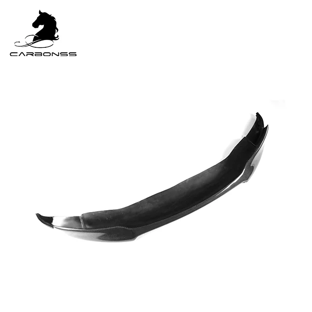 

V Style Black Carbon Front Lip Bumper For Bmw E90 E92 E93 M3 2009-2013