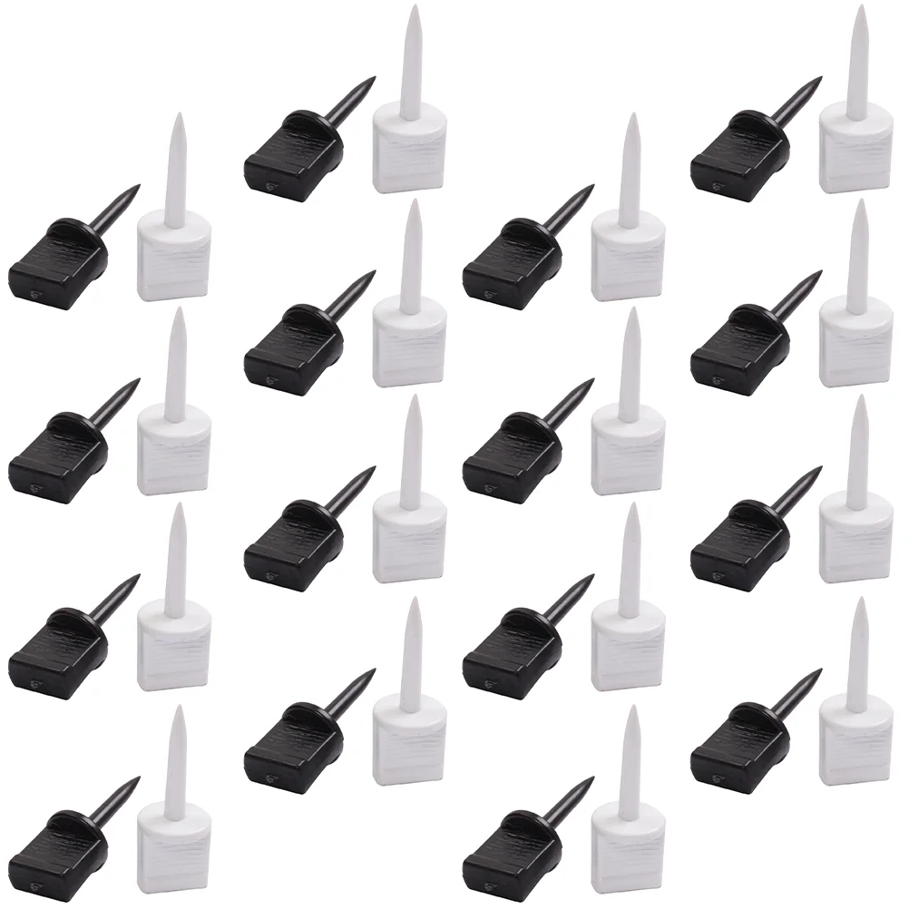 

30 Pcs Target Nail Archery Outdoor Shooting Supplies Fixed Papers Nylon Accessories