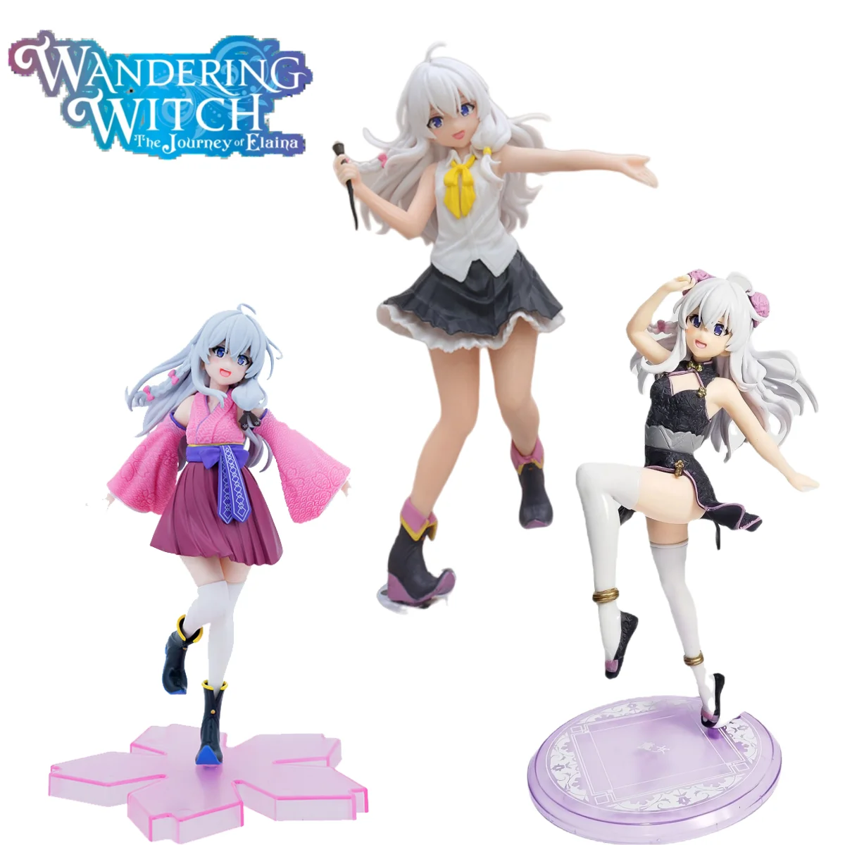 

Фигурка Elaina «блуждающая ведьма»: The Journey of Elaina, аниме фигурка маджо но табитаби, ПВХ Модель, коллекционные декоративные игрушки, подарки