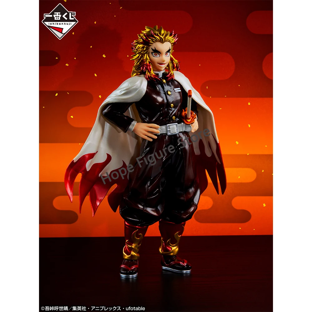 Фото В наличии оригинальная фигурка BANDAI Ichiban Kuji Demon Slayer Rengoku Kyoujurou Kochou Shinobu Tomioka Giyuu, аниме, натуральная модель игрушки №5