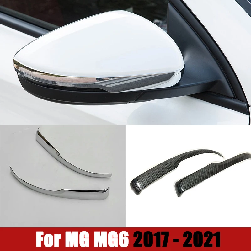 

Rear View Mirror Protection Anti-Collision Trims Stickers For MG MG6 2017 2018 2019 2020 2021 Car Accessories