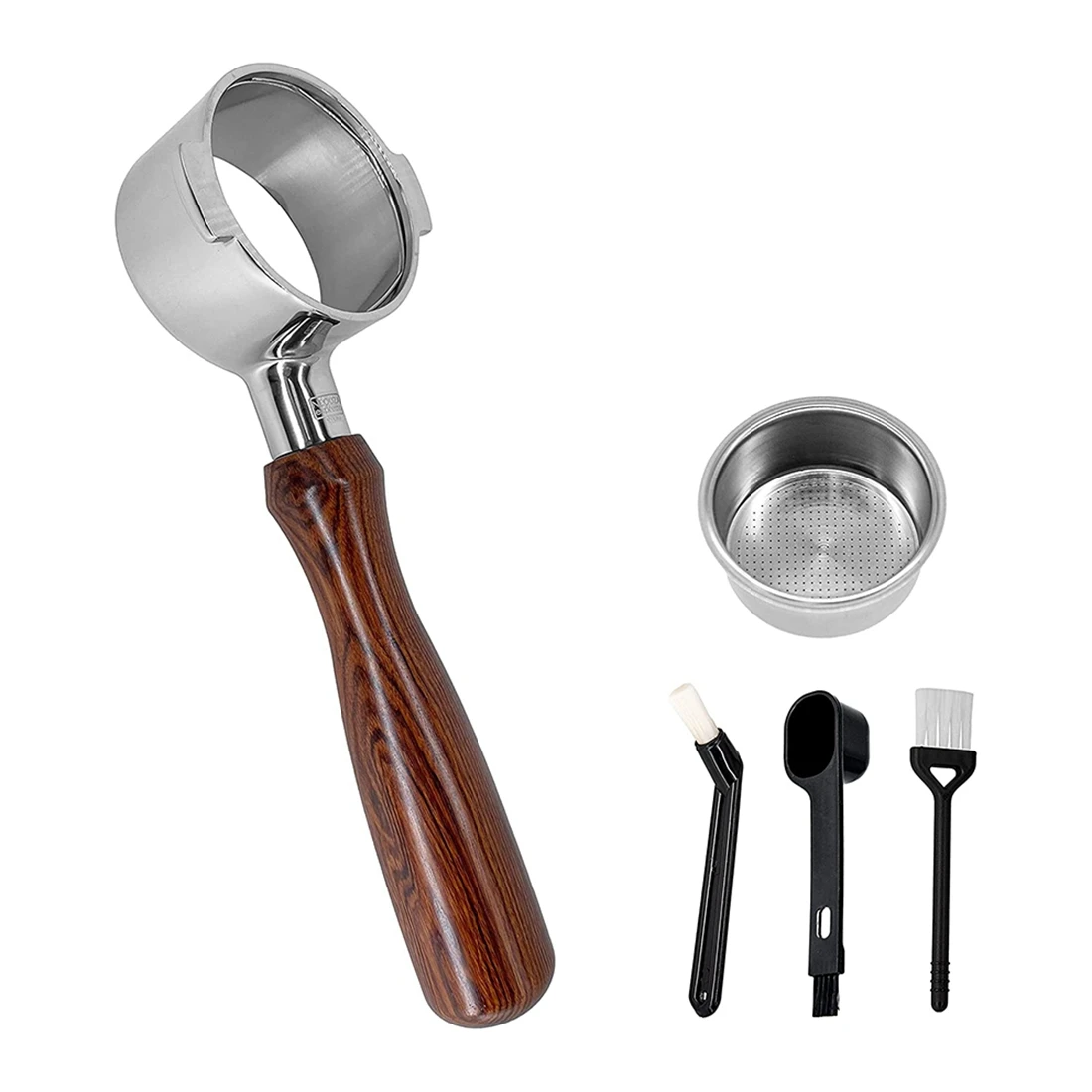 Бездонный портафильтр для кофе 51 мм совместимый с эспрессо-машиной DeLonghi Icona ECP