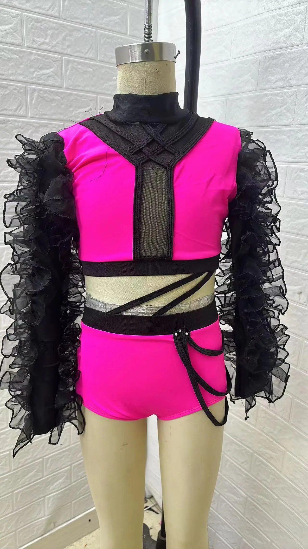 Новый танцевальный костюм профессиональное платье для джазовых танцев