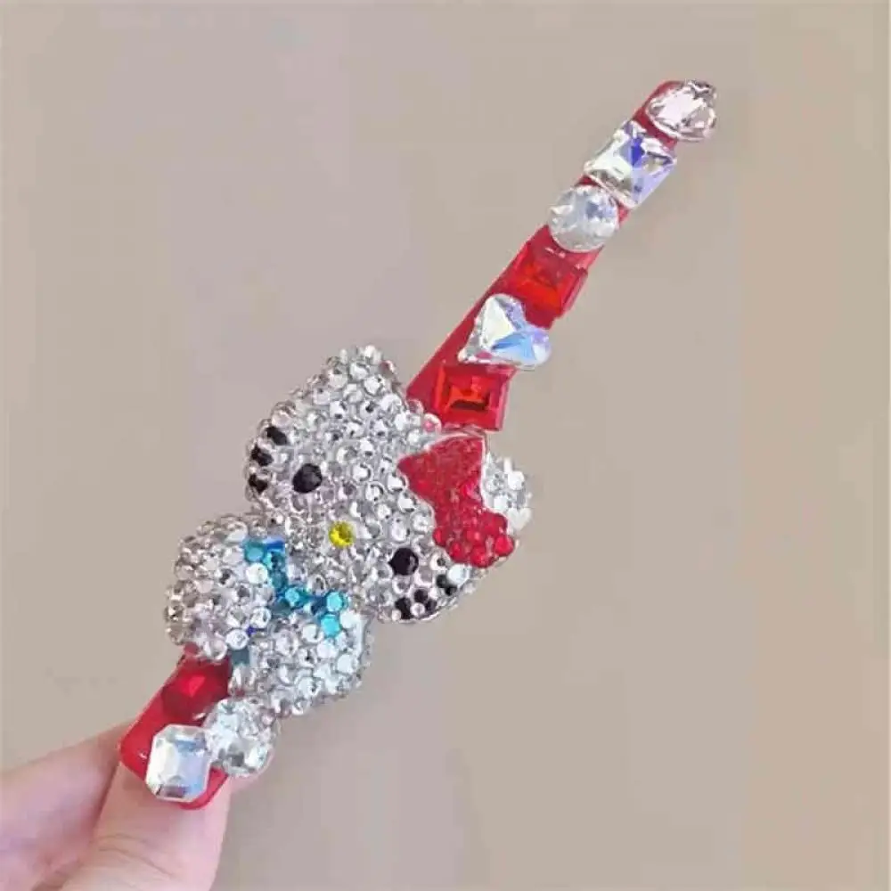 Sanrio Hello Kitty заколка в виде утконоса с бриллиантами держатель для справочника
