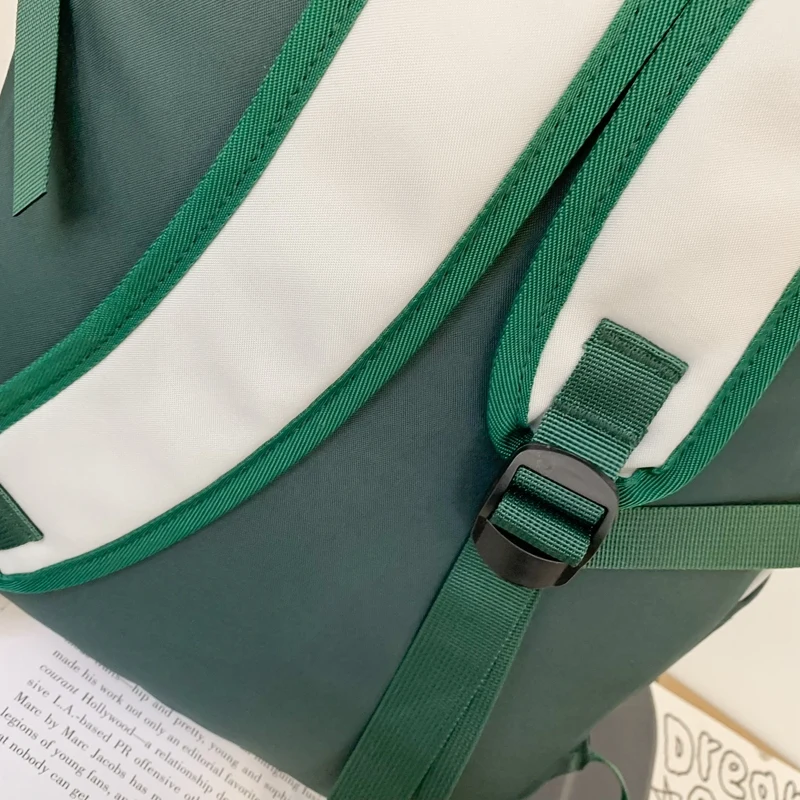 High School Students Casual Fashion Simple Large Capacity Small Fresh Secondary School Students Backpack Female Shoulder Bag Col