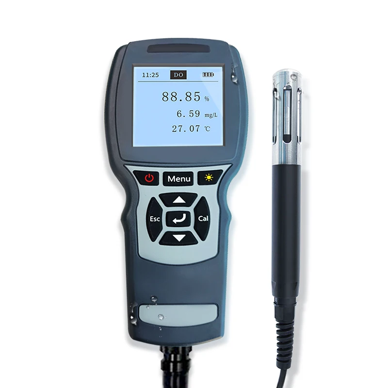 

Soluble Oxygen Determine Portable Oxygen Instrument Intelligent Fluorescence Method Solubinating Oxygen Measurement detector