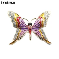 color butterfly brooch colorful enamel insect pin fashion women clothing accessories brooches