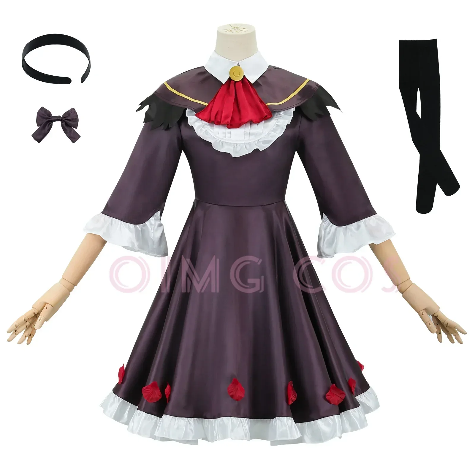 Костюм для косплея Puella Magi Madoka Magica Akemi Homura платье юбка