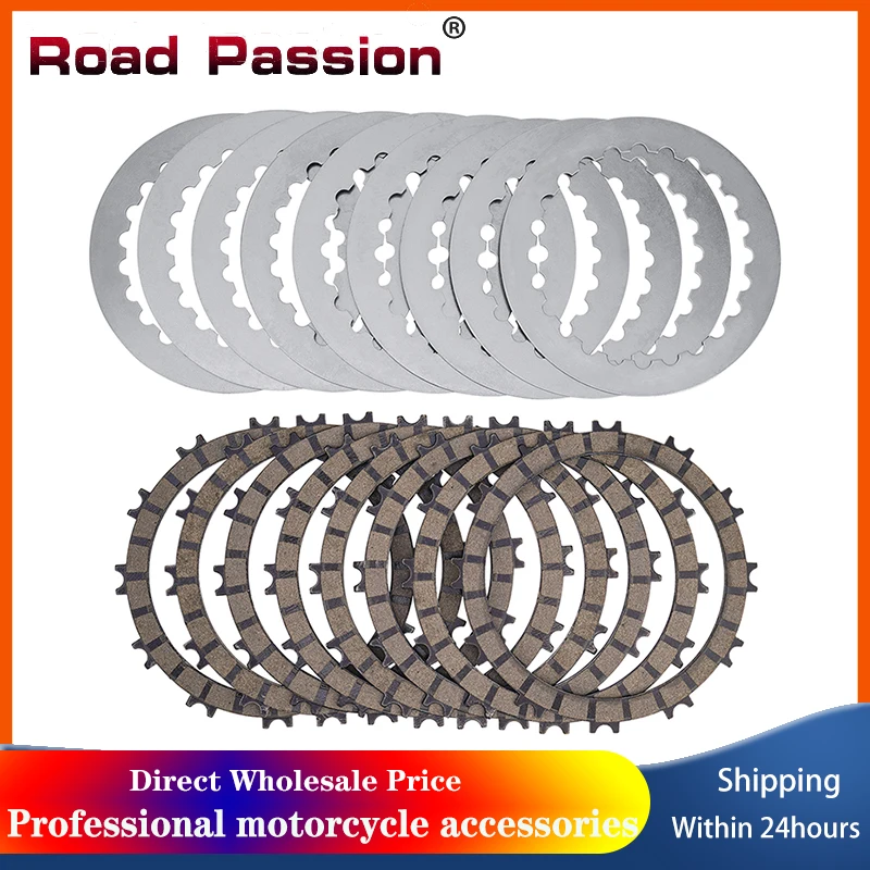 

Road Passion Motorcycle Clutch Friction Plates Steel Plates Kit For 250 SX-F XCF XC-F 350 EXC-F SXF XCFW 450 USA Engine XCW 500