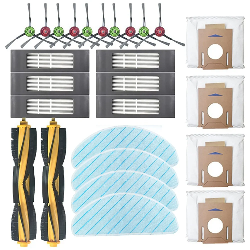 

Main Side Brush Mop Filter Replacement Accessories Kits For Ecovacs Deebot T9 T9 Max T9 Power T10 Robot Vacuum Cleaner