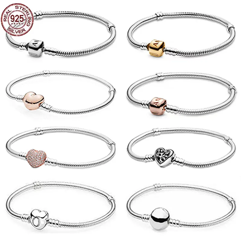 

Hot Sale Classic Family Leaf Pattern Simple Pendant Beads for fit Original DIY Bracelet Necklace Jewelry