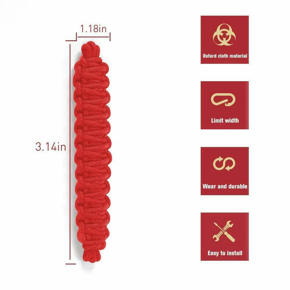 

Polyester Fiber Car Door Limiting Straps Rope 10.5x19.5cm For Jeep Wrangler JK Double Door