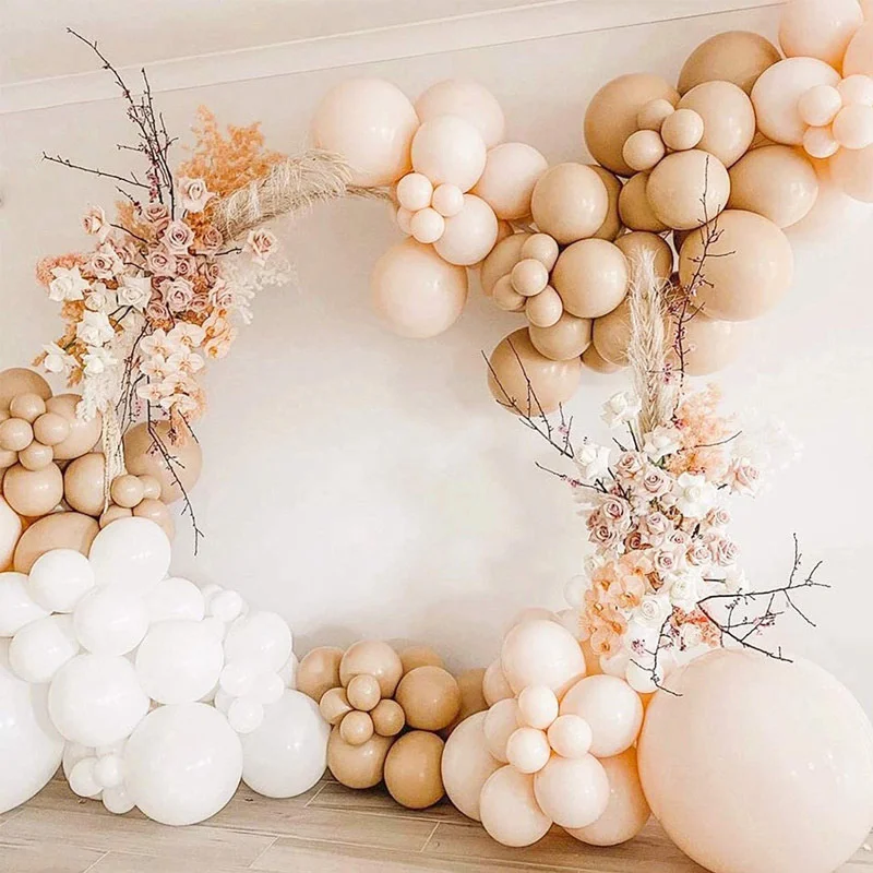 

114pcs party balloon set garland arch bridge light color set ball wedding birthday party decoration balloon chain arch