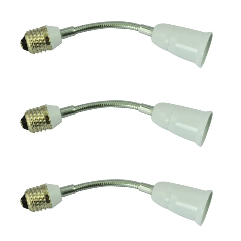 

3X Light E27 Amp Bulb All Direction Extension Adapter Extender 20cm