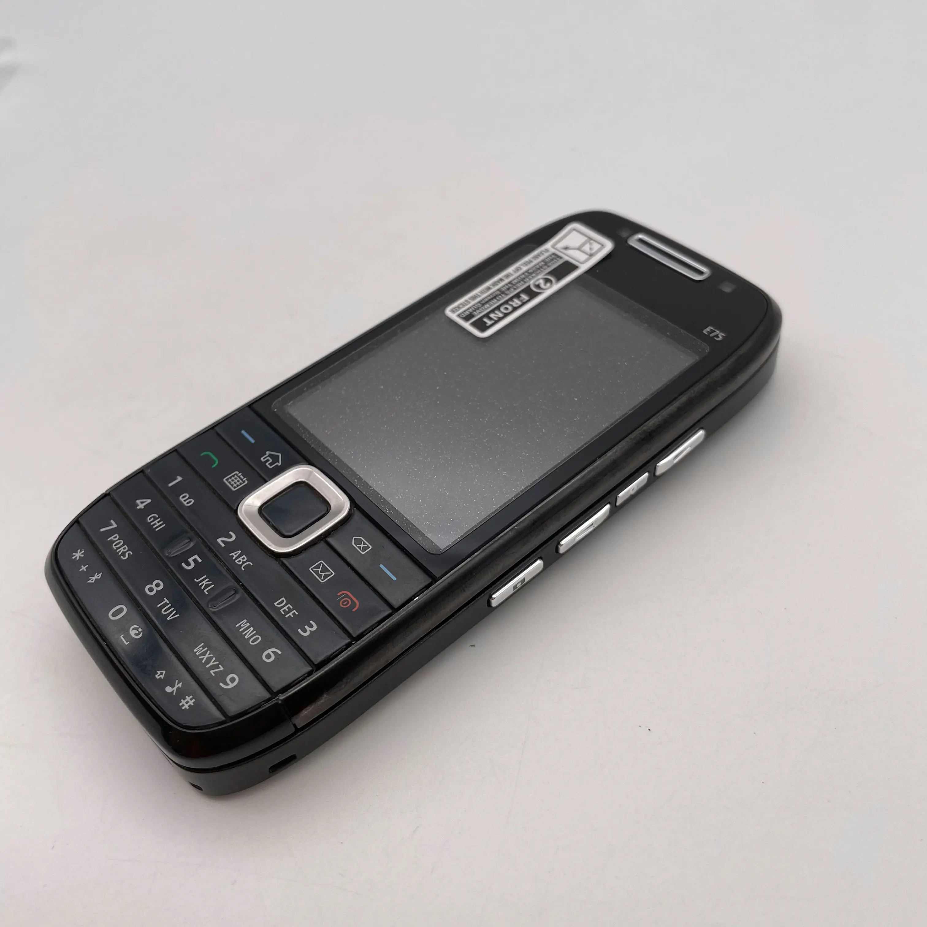 Фото Восстановленный оригинальный мобильный телефон E75 3G с одной SIM-картой, разблокированный GSM 900/1800, с русской, арабской, ивритской клавиатурой, произведено в Финляндии №4