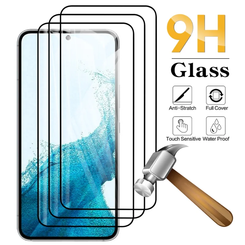 

Tempered Glass For Samsung Galaxy A10 A20 A30 A40 A50 A70 A80 Screen Protector For A31 A51 A71 A52 A53 A32 A21 A12 A13 A50S