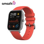 Умные часы Amazfit GTS, водонепроницаемые умные часы для плавания 5 АТМ, мужские часы с аккумулятором 14 дней, управление музыкой для Android