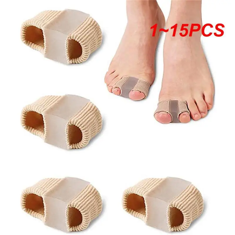 

1~15PCS Toe Separator Hallux Valgus Corrector Toe Spacer Spreader Fat Finger Corrector Thumb Bunion Straightener Foot Care Tool