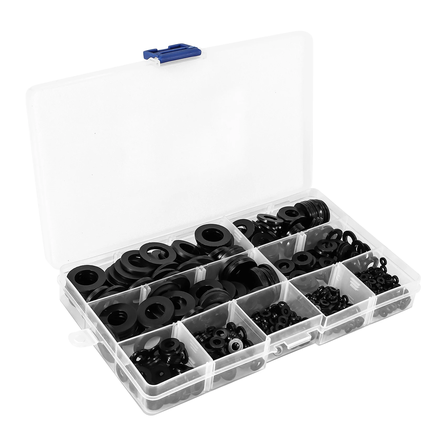 600 шт. черные нейлоновые резиновые плоские фотообои для M2 5