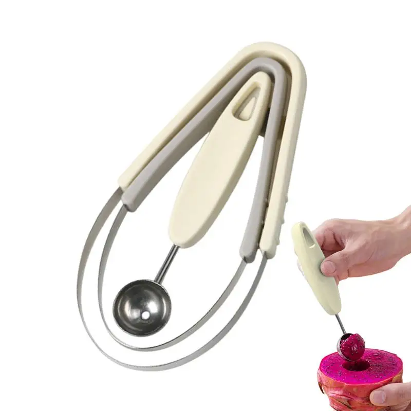 Melons Scooper три в 1 Baller инструменты для резьбы по фруктам арбузный скопер портативный